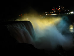 American Falls NY, first night