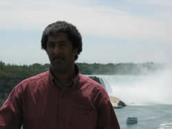 David and the Horseshoe falls