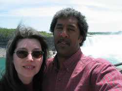 David and Tatiana on vacation - Finally!