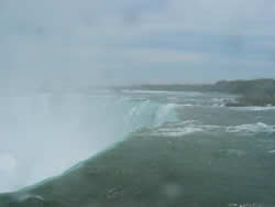 The camera lens kept getting wet fromall the spray.