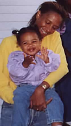 Karen and Ariana at Burlington last September.