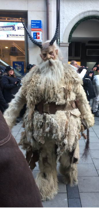 If Odin was a Krampus then he would look like this
